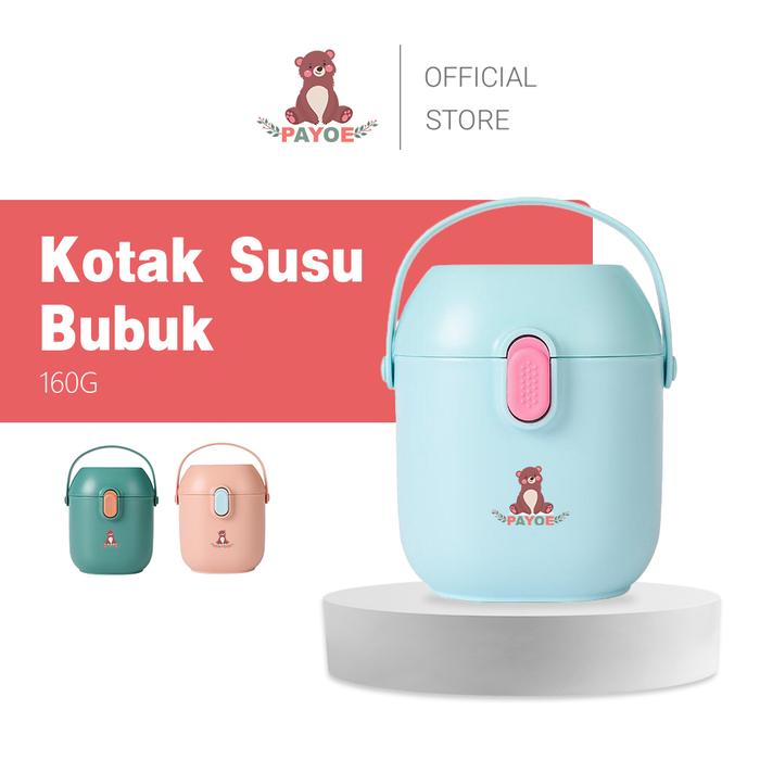 PAYOE 160g kotak susu bubuk bayi tempat susu bubuk bayi/wadah tempat susu bubuk bayi travelling