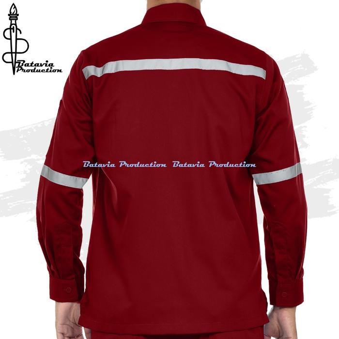 TERBARU!!! Wearpack Safety K3 Proyek Tambang Baju Werpak Kemeja Sefti Werpack Seragam Kerja lapangan