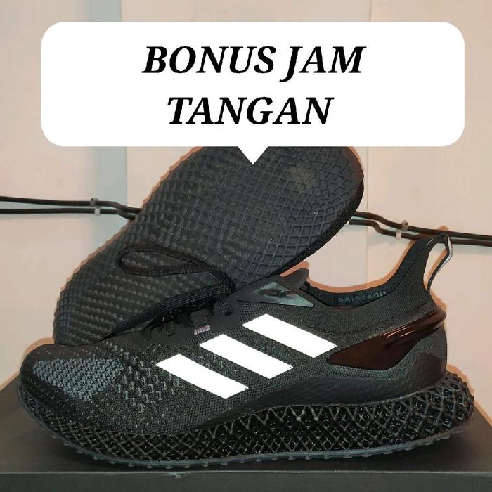 Adidas Sepatu X9000 4D Hitam Size US9.5 BNIB 100% Original Garansi Uang Kembali