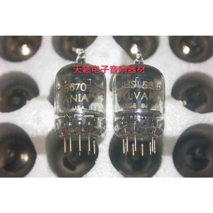 Free shipping Brand New US 5670 Vacuum tube amplifier Black screen