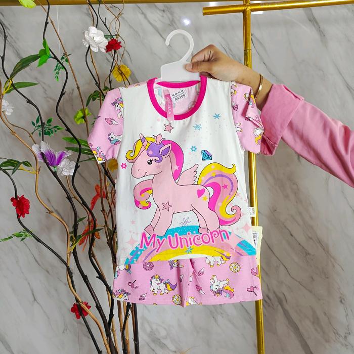 baju tidur unicorn anak kuda poni anakkk