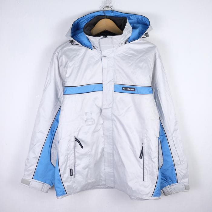 JAKET VINTAGE ELLESSE COLORBLOCK SNOWBOARD SKI TEAM RACING JK61 SIZE XL