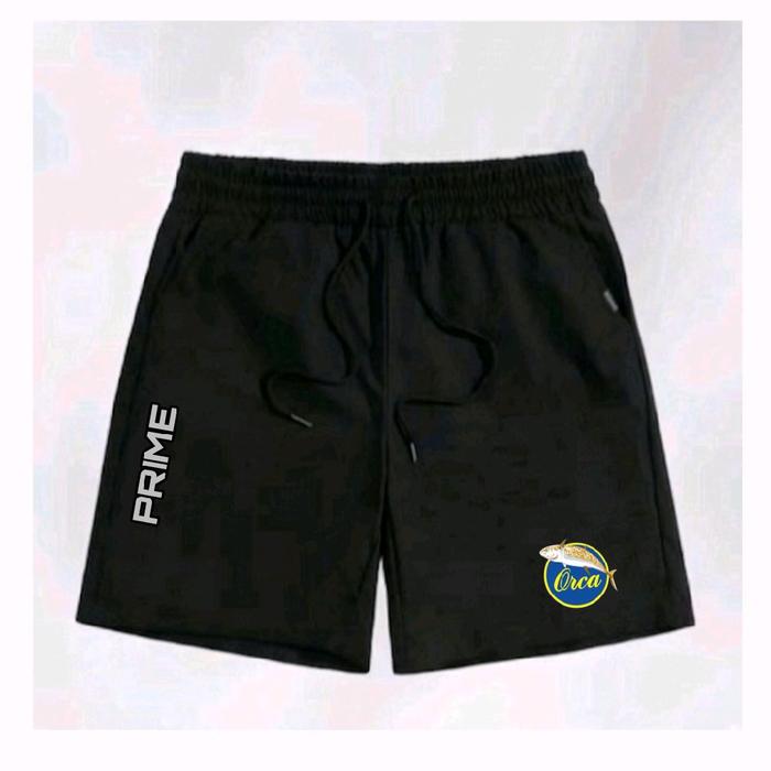Celana Pendek Pria Mancing Olahraga Santai dengan Saku Merek Xpirates Orca Threefish