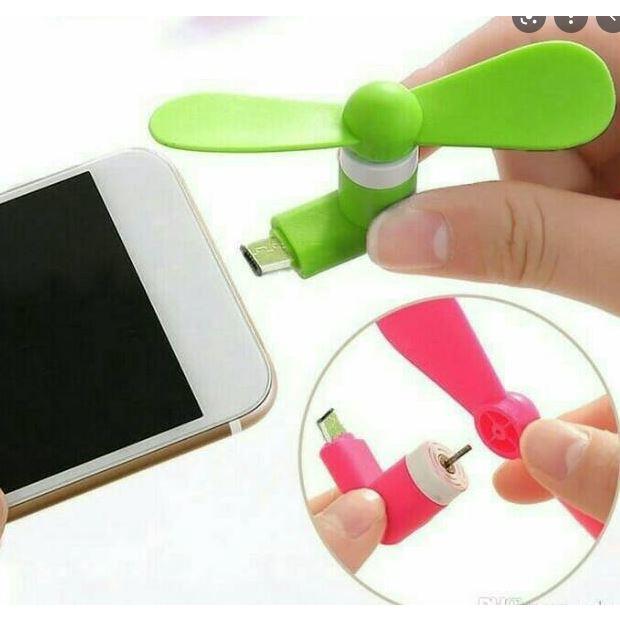 Kipas OTG Micro USB HP Android Murah Colok HP Angin Android Portable Mini micro USB Type C Fan
