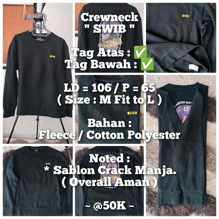 Crewneck "SWIB" -    @50K