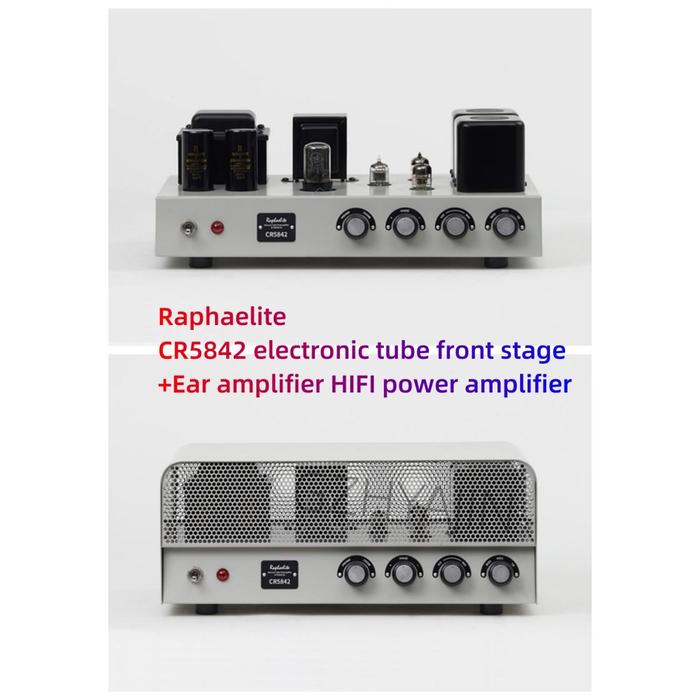 New CR5842 tube preamp + headphone amplifier HIFI power amplifier / Rafael