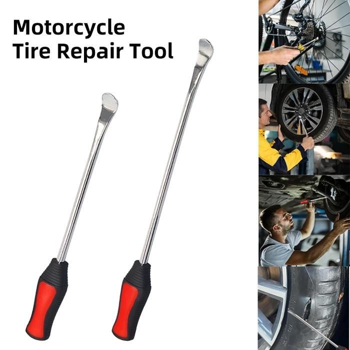 Casta Tire Spoon Linggis Ban Sepeda Motor Baja Kuat Merah - Alat Bongkar Pasang Ban Otomatis Pengang