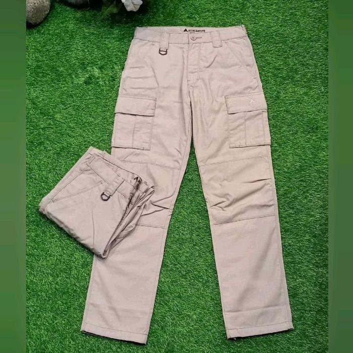 Celana Eiger Cargo Rips Khaki