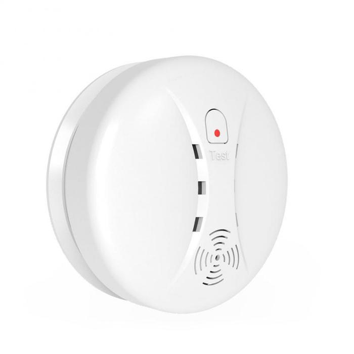 All-round Detection Smoke Detector Ceiling Type Built-in Speaker Home