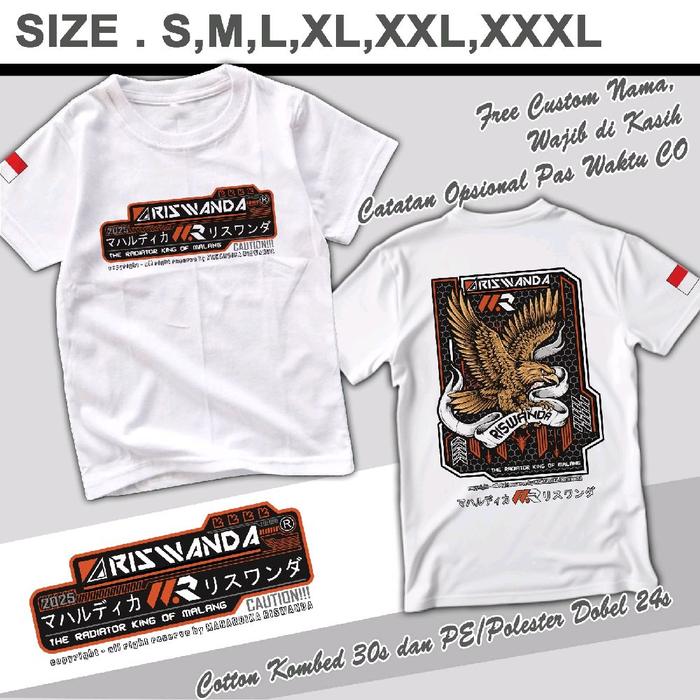 KAOS ANAK RISWANDA AUDIO MALANG.