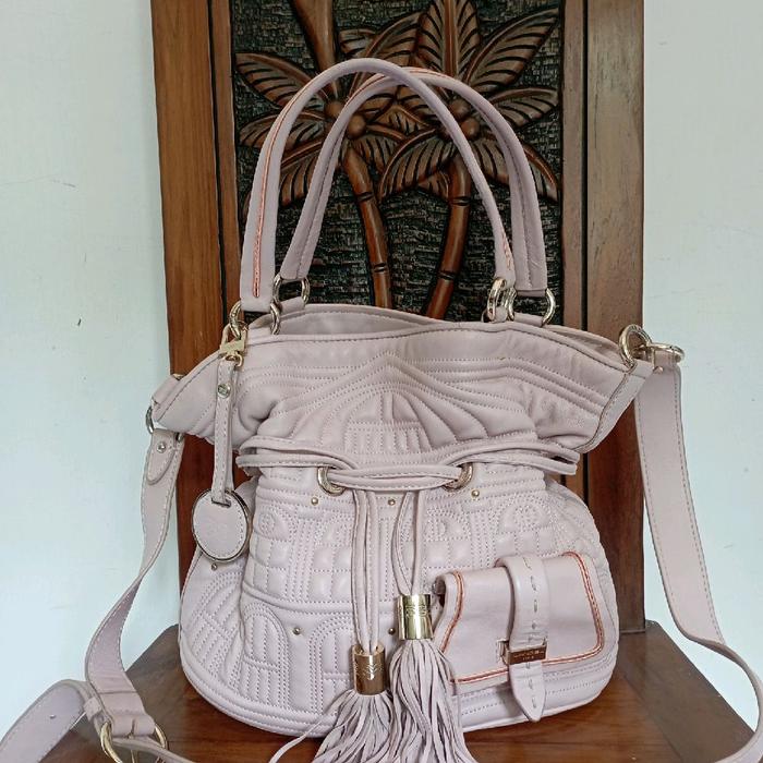 Lancel Paris Flirt Sling selempang serut