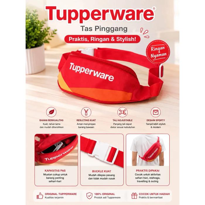TAS PINGGANG TUPPERWARE TAS PINGGANG TUPPERWARE
