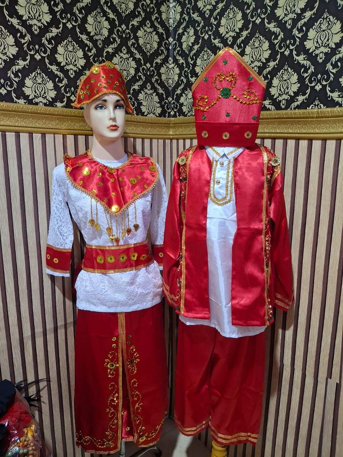 SEWA KOSTUM BAJU ADAT LAMPUNG / BAJU ANAK - ANAK