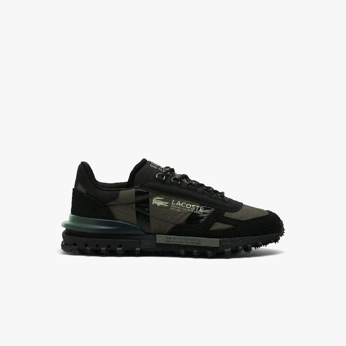 Lacoste Men's Elite Active Sepatu Sneakers Pria - Black