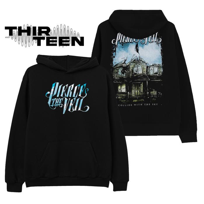 Hoodie Band Pierce The Veil - Sweater Band pierce The Veil Hitam Unisex