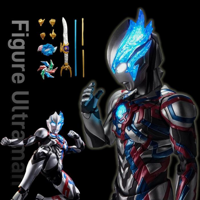Figure Ultraman Multi Shf Ultra Action Figure 18CM Jed Galaxy Rising Ultraman Z Ultraman Brezal