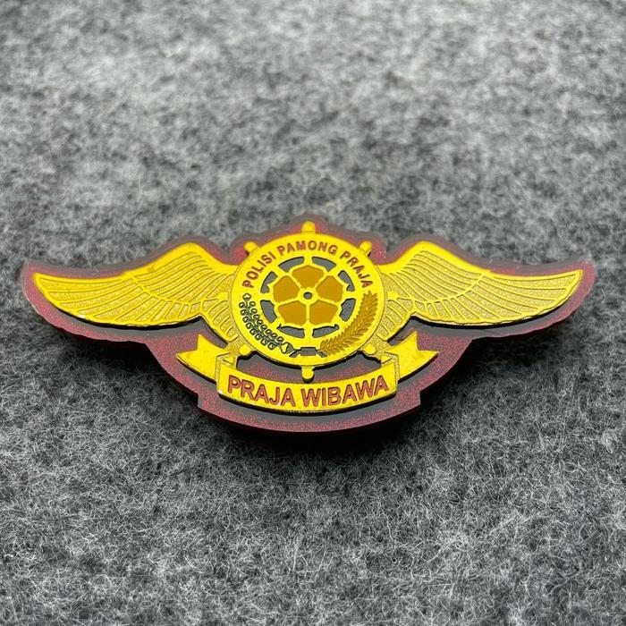 Lencana Wing Satpol Pp Pin Wing Satpol Pp Emblem Wing Satpol Pp -Magnet Best Seller
