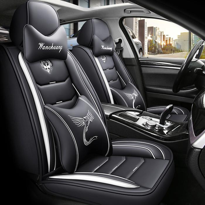 Full coverage car seat cover for peugeot 207 207CC 207 SW 206 206CC