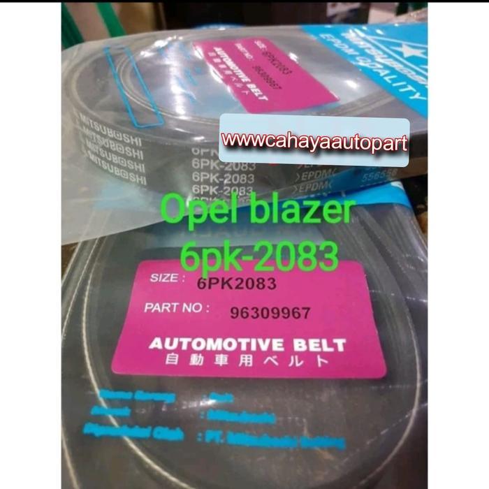 Fan Van V Belt Tali Kipas 6pk-2083 Opel Blazer 6pk2083 96309967 KI1