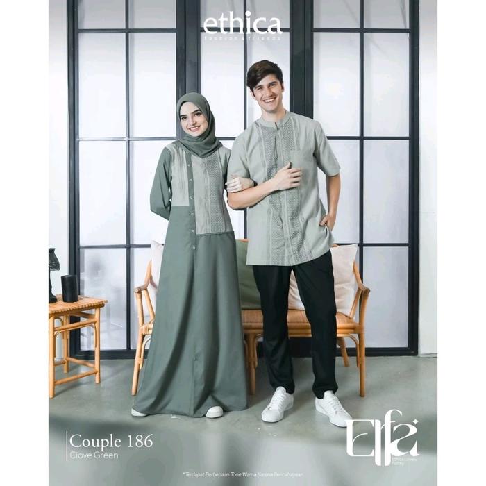 Couple Elfa 186 Clove Green Ethica Terbaru