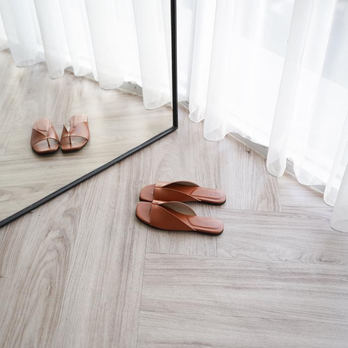 BERKUALITAS ZODE Paula Sandals - Basic Sandal Jepit Wanita - Black, Cream, White & Tan Sendal Wanita