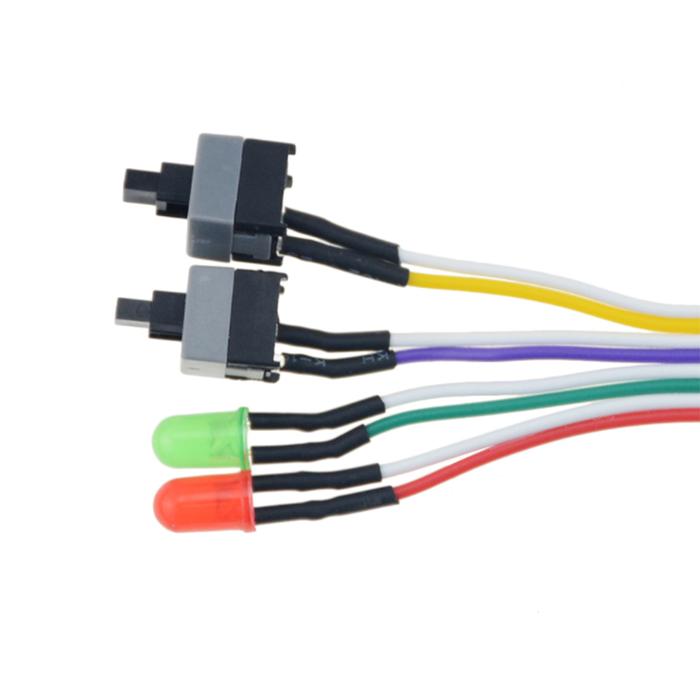 10 buah USB 2.0 tipe A wanita 4 Pin 30V 1A konektor Port datar Jack