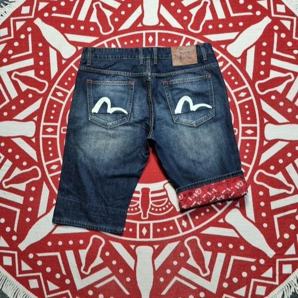 Shortpants evisu denim celana pendek