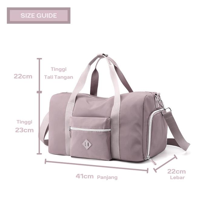 Colorful Fox 8545 Tas Travel Wanita Tas Selempang Wanita Multifungsi Travelbag Wanita Bahan Anti Air