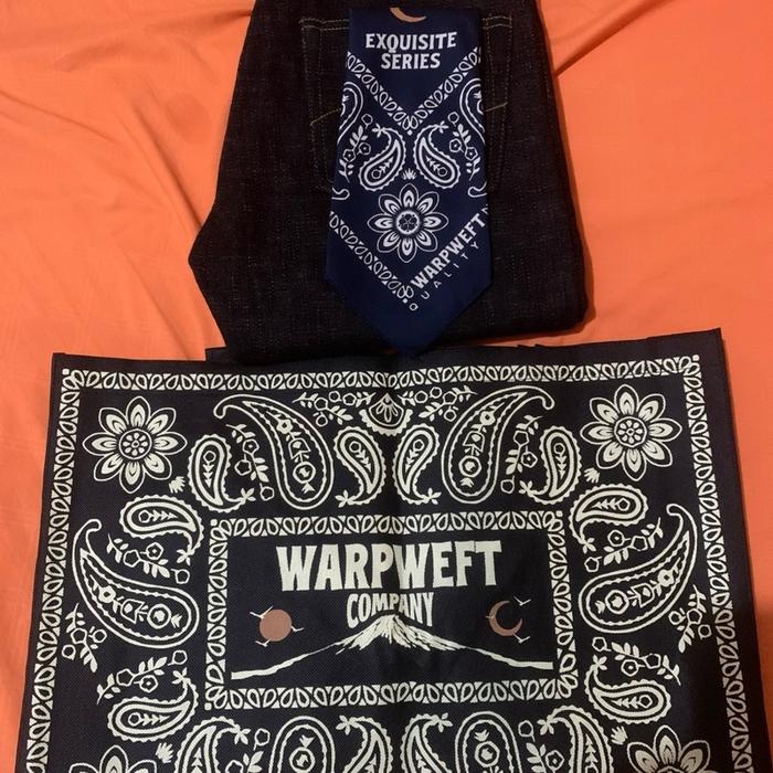 Celana  Jeans Denim Warpweft Company - EX 205 Shide II 19 oz