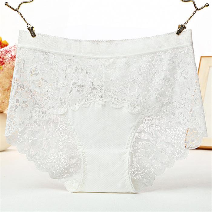 Celana Dalam Wanita Renda Sexy Halus CD Transparan Brokat Brukat Jumbo Underwear Cewek Pakaian Dalam