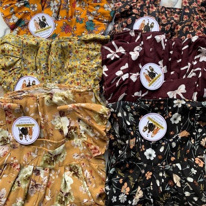 Daster Anak Rayon Motif/Daster Anak