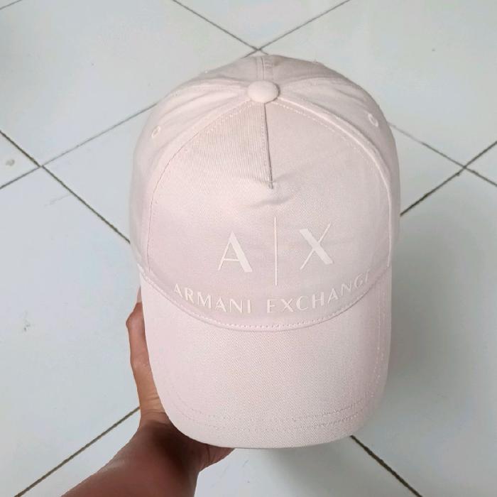 topi armani exchange,topi armani pink