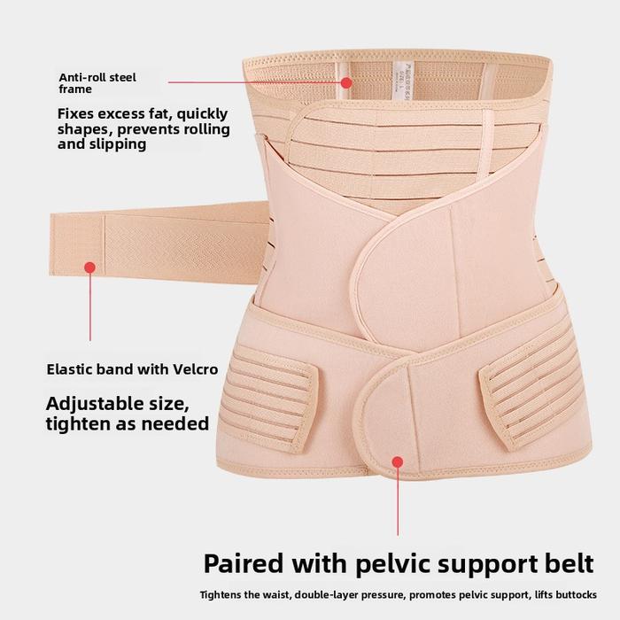 Postpartum Abdominal Binder Women's Cross-Border C- section Natural Delivery Pelvis Bone Shaper Wais
