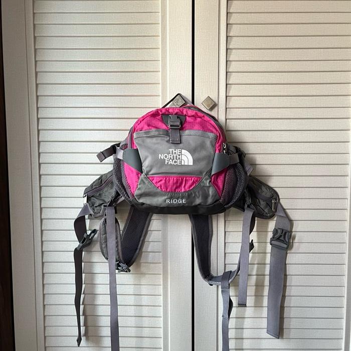 ransel 2 in 1 waistbag WB tas pinggang punggung second TNF the north face pria dan wanita untuk olah