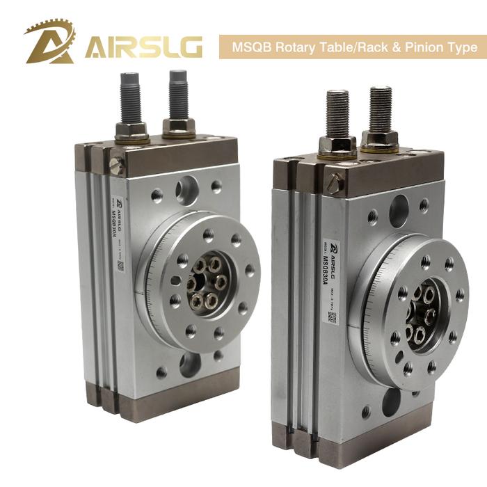 Pneumatic Rotary Cylinder Smc MSQB Adjustable Cylinder Rotary 0-190