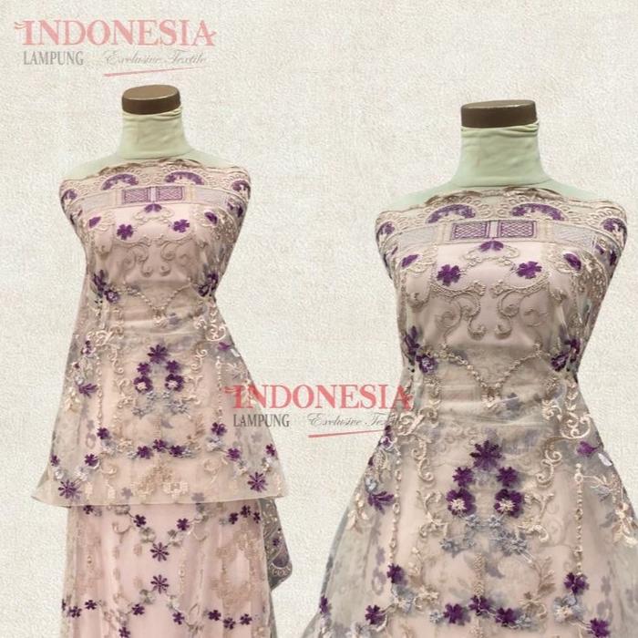 KAIN TULLE ETNIK PREMIUM