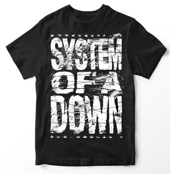 SYSTEM OF A DOWN T-shirt band t-shirt System of down soad rowujdnismhd