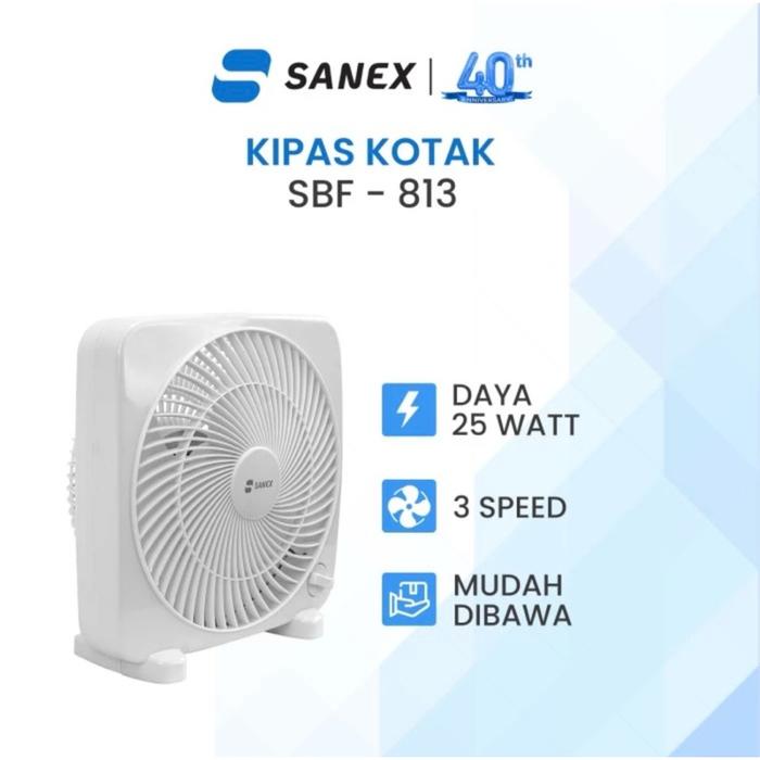 sanex SBF-813 Kipas Angin Kotak