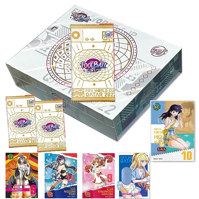 Goddess Story Football Girl Collection Cards Anime Figure Child Kids