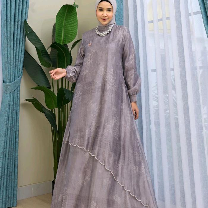 faressa dress by marevi /gamis marevi terbaru /gamis mewah marevi