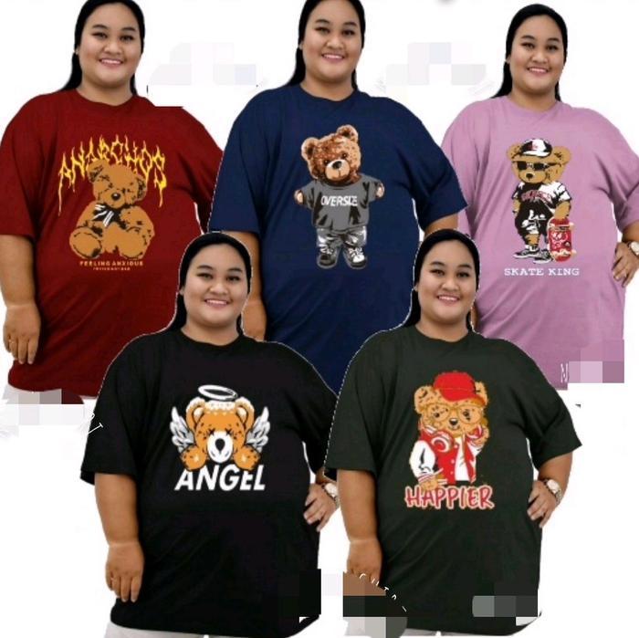 Kaos Daily Oversize Ld 130 Bb 100 Kg Kaos Super Jumbo Bigsize Bb 100 Kg Ld 130 Oblong