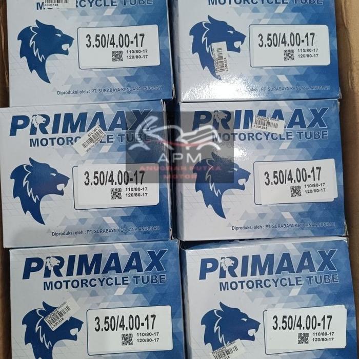 BAN DALAM PRIMAAX 350/400-17 ATAU 110/80-17 ATAU 120/80-17