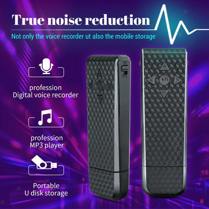 Perekam Suara USB Mini Orisinil, Pemutar MP3, Perekam Audio