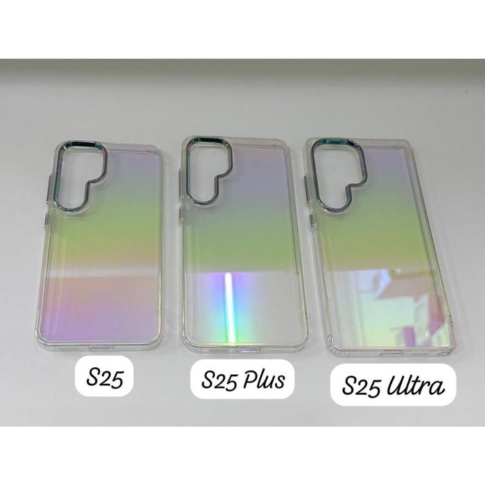 Rainbow Case Samsung S23 FE S24 S24 Plus S24 FE S24 ULTRA Anti Kuning Clear Casing Handphone