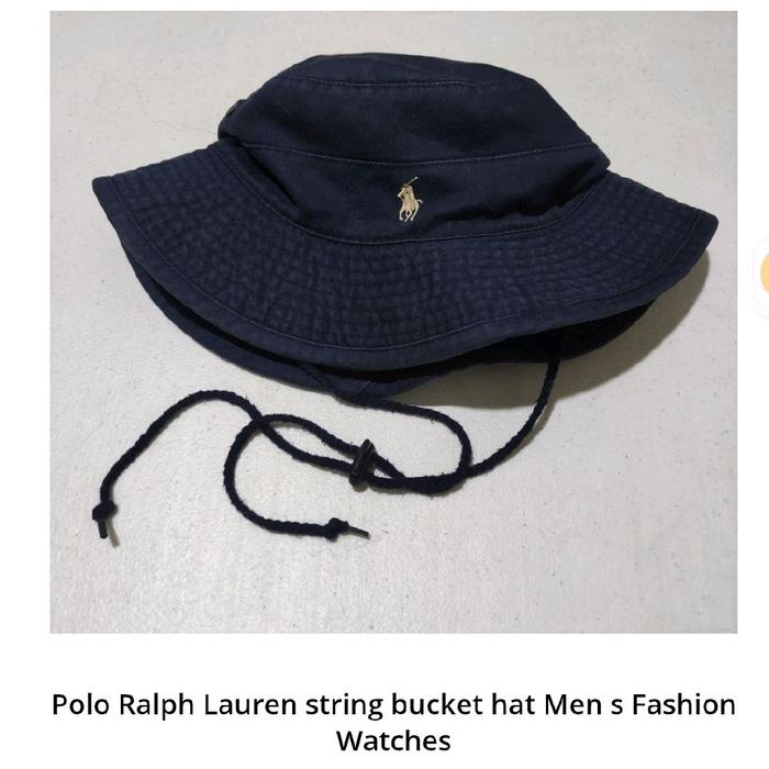 Polo Ralph Lauren Topi String Bucket Made in USA