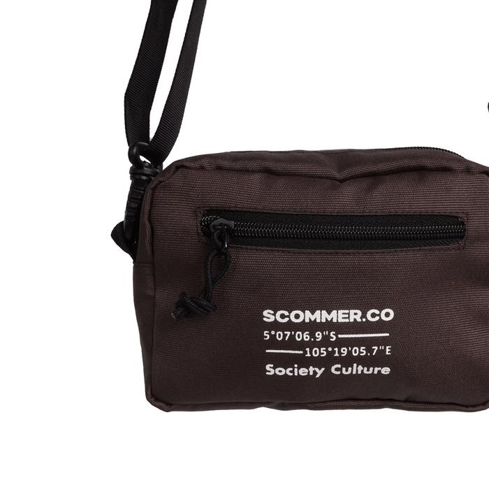 Scommer Slingbag CRDNT Blue, Brown