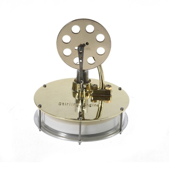 Mini Low Temperature Stirling Engine Motor Model Scientific Experiment Props F1FB