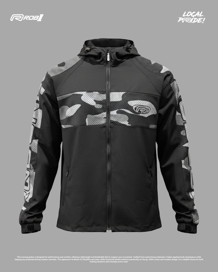 ROB1 JACKET URBAN THROTTLE " BLACK "