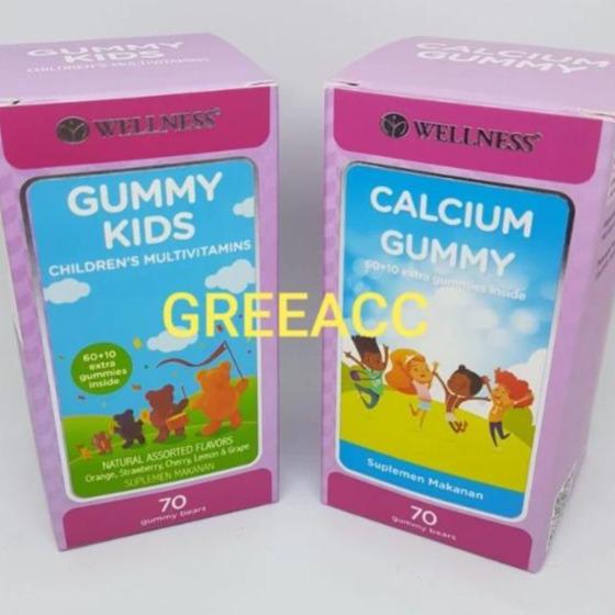 Paket Vitamin Anak Wellness Multivitamin & Calcium