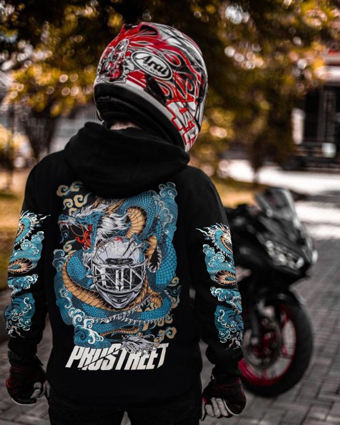Sweater Hoodie Prostreet Ryujin Jaket Sunmori Prostreet Unisex